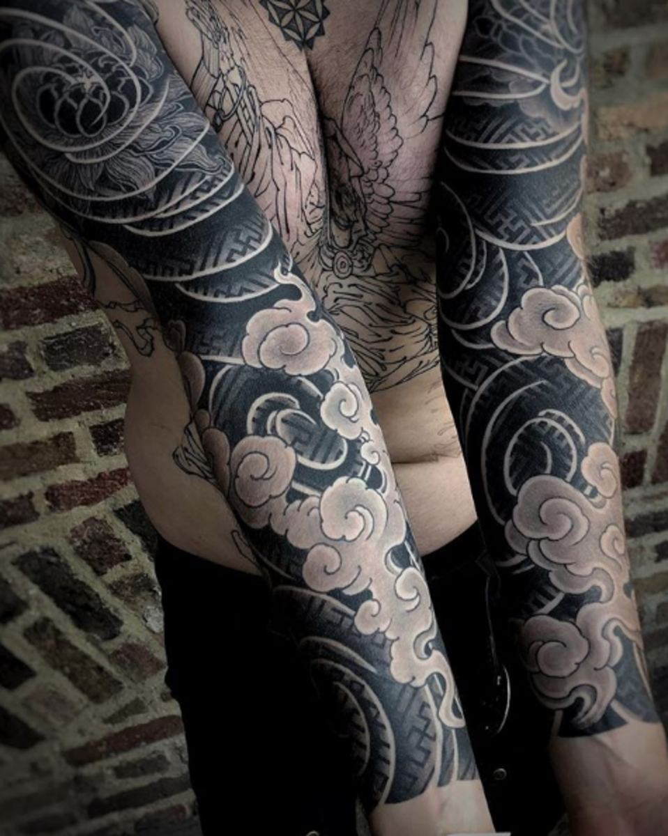 tätowierung, tätowierer, tätowierungsdesign, tattooinspiration, tätowierungskunst, japanisches tattoo, eingefärbt, inkedmag