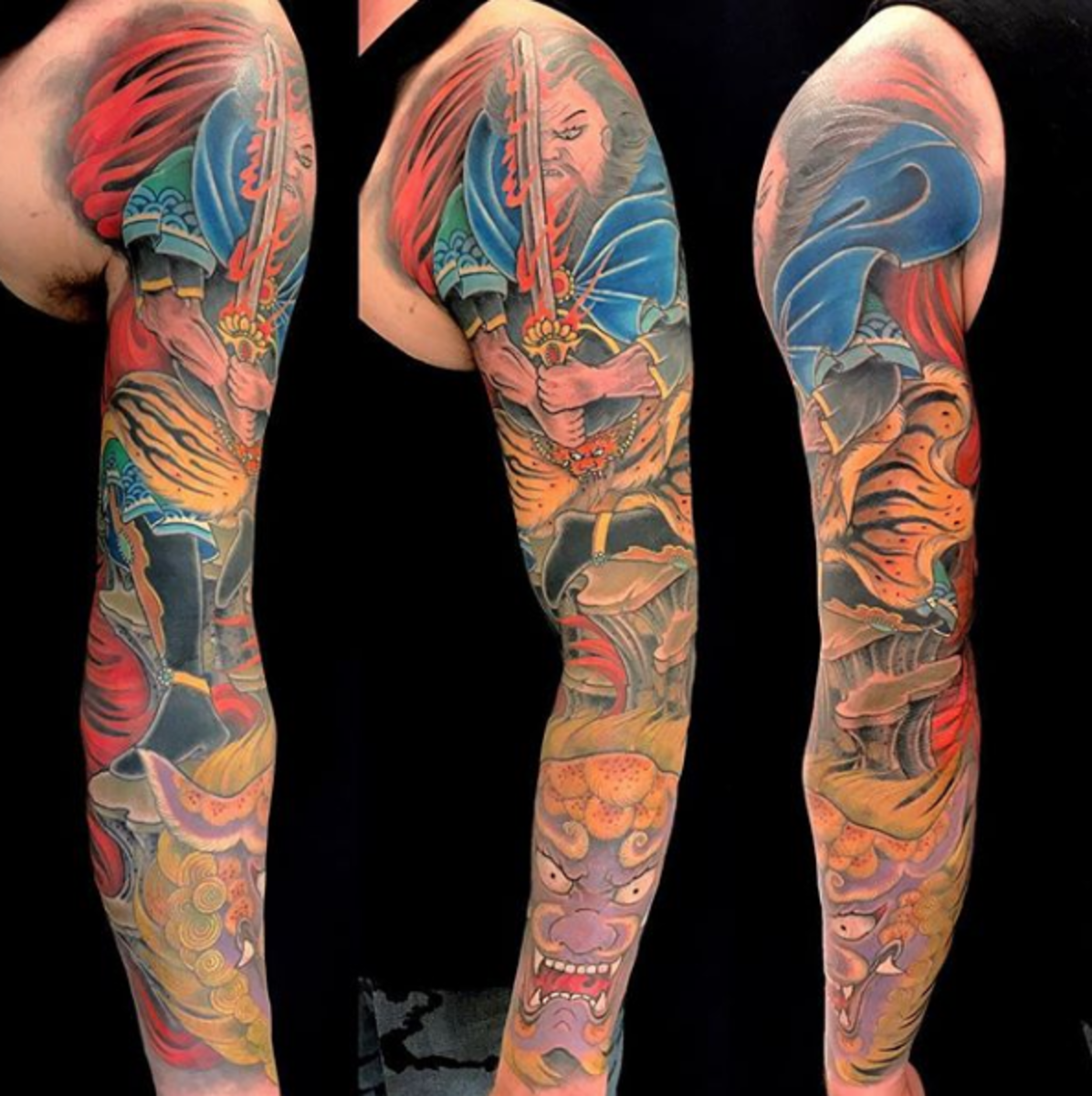 tätowierung, tätowierer, tätowierungsdesign, tattooinspiration, tätowierungskunst, japanisches tattoo, eingefärbt, inkedmag