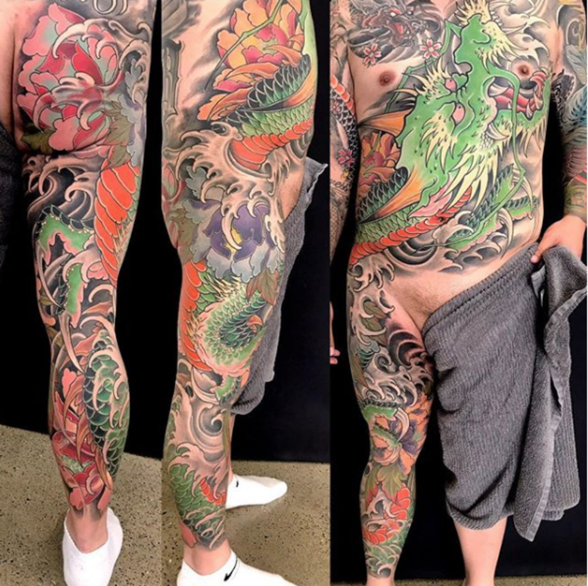 tätowierung, tätowierer, tätowierungsdesign, tattooinspiration, tätowierungskunst, japanisches tattoo, eingefärbt, inkedmag