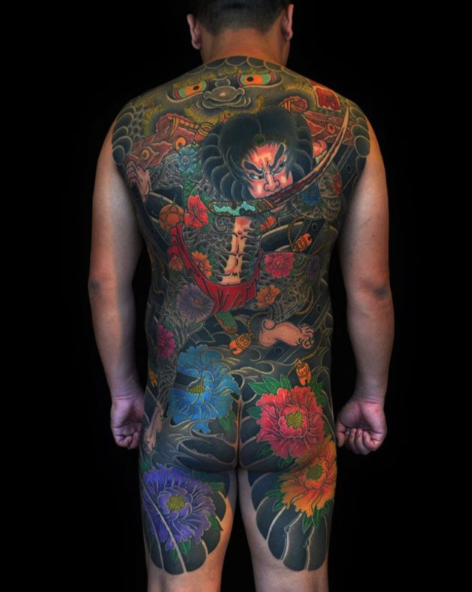 tätowierung, tätowierer, tätowierungsdesign, tattooinspiration, tätowierungskunst, japanisches tattoo, eingefärbt, inkedmag