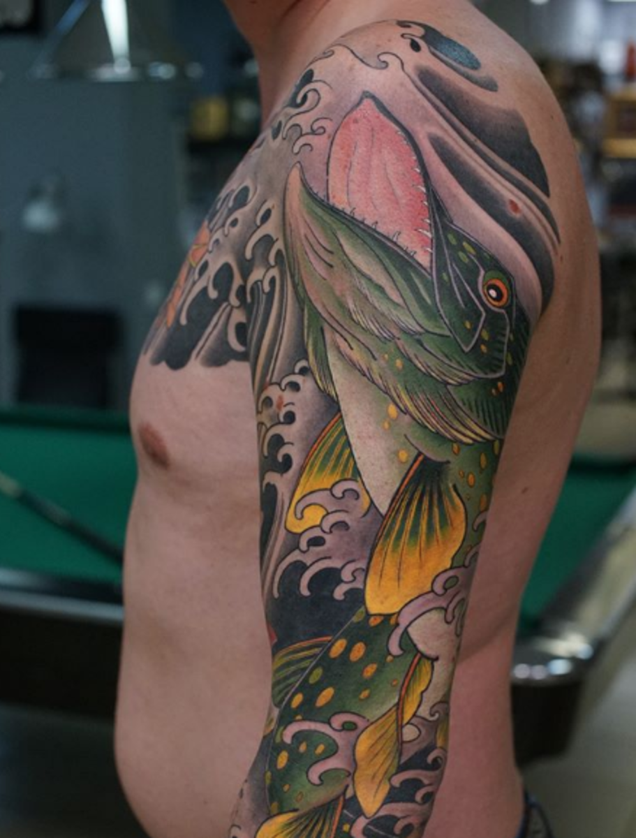 tätowierung, tätowierer, tätowierungsdesign, tattooinspiration, tätowierungskunst, japanisches tattoo, eingefärbt, inkedmag