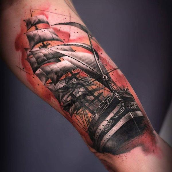 3D lodní tetování-70