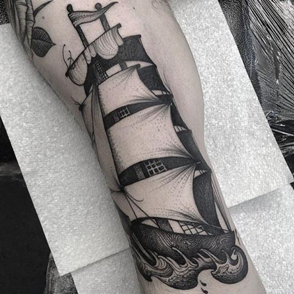 Tetování na lodi 43