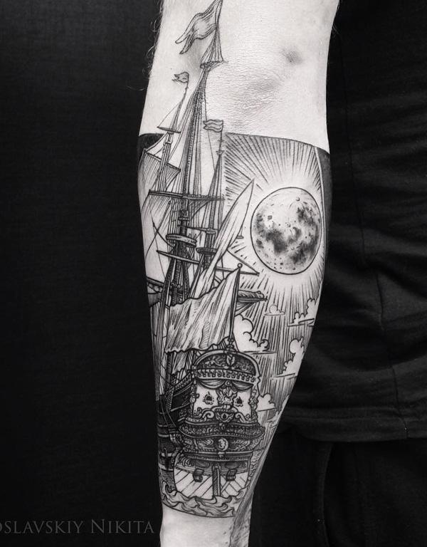 Tetování lodí-49