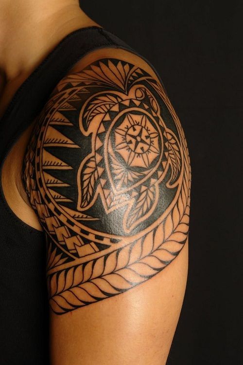 100 Polynesische Tattoo-Fotos, die wunderschön sind