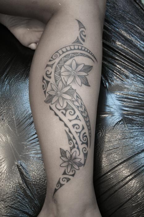 100 Polynesische Tattoo-Fotos, die wunderschön sind