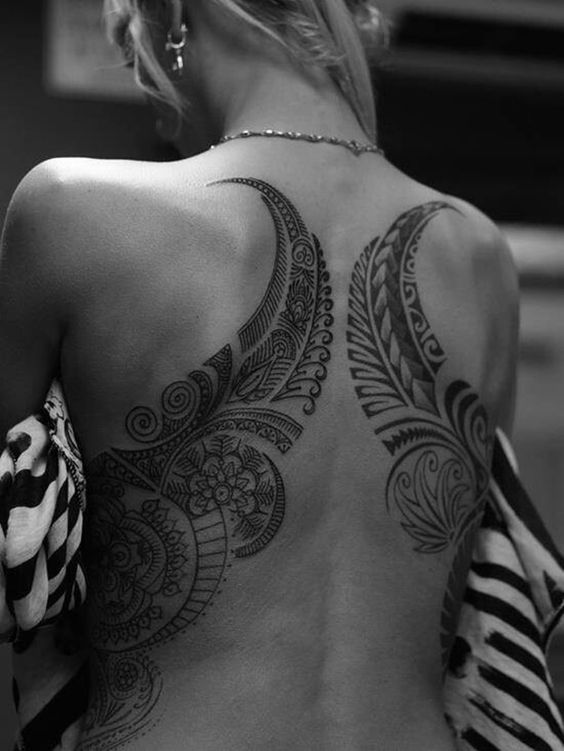 100 Polynesische Tattoo-Fotos, die wunderschön sind