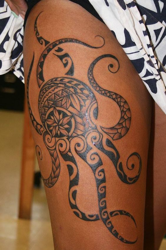 100 Polynesische Tattoo-Fotos, die wunderschön sind