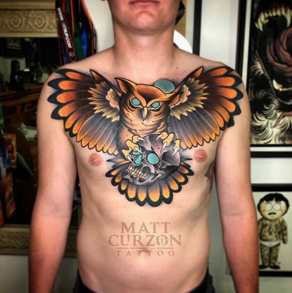 Tattoo, Tätowierer, Tattoo-Idee, Tattoo-Design, Tattoo-Inspiration, Tattoo-Kunst, Tattoo für Männer, Männer-Tattoo, eingefärbt, inkedmag