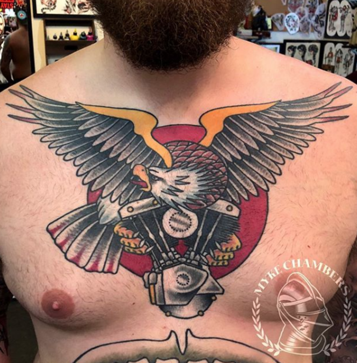 Tattoo, Tätowierer, Tattoo-Idee, Tattoo-Design, Tattoo-Inspiration, Tattoo-Kunst, Tattoo für Männer, Männer-Tattoo, eingefärbt, inkedmag