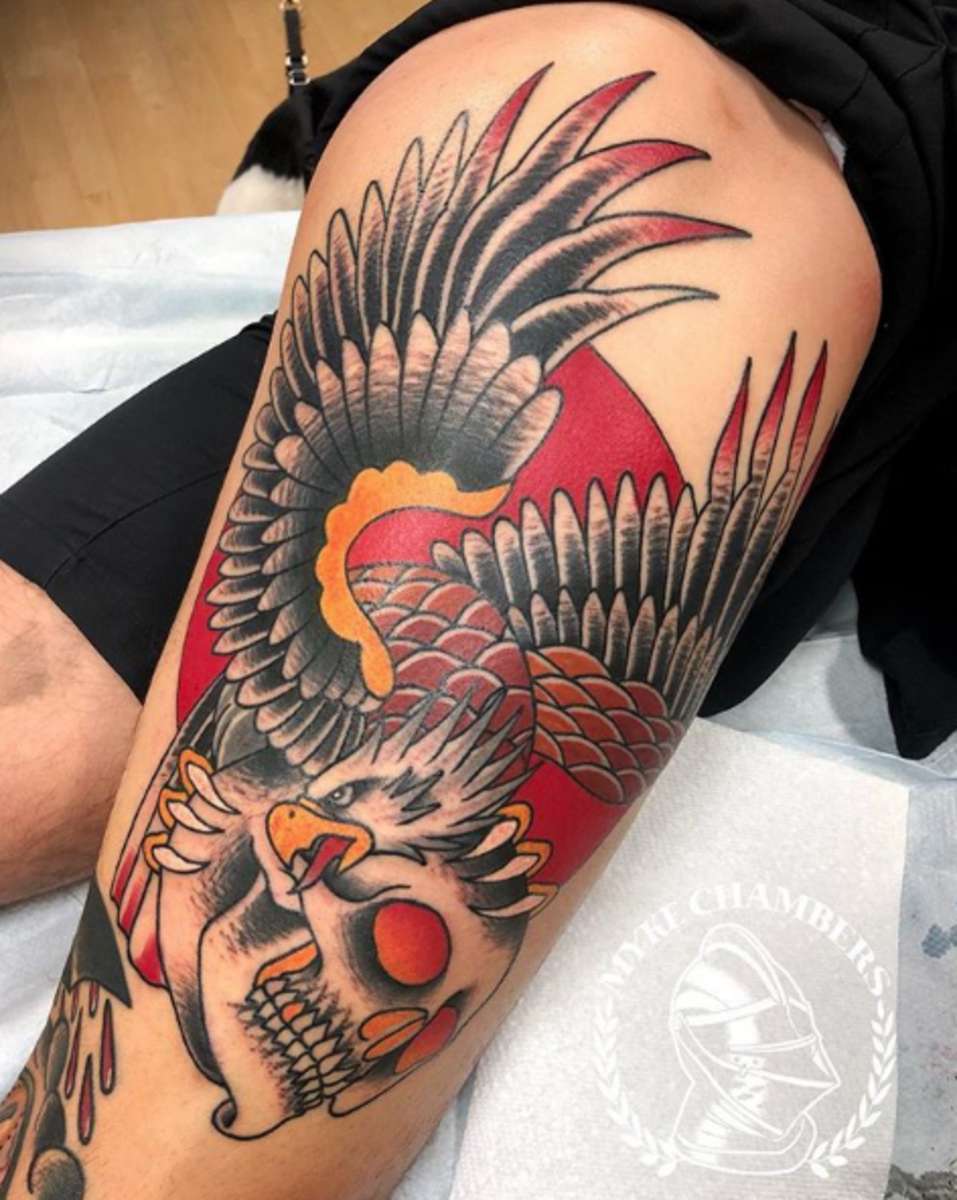 Tattoo, Tätowierer, Tattoo-Idee, Tattoo-Design, Tattoo-Inspiration, Tattoo-Kunst, Tattoo für Männer, Männer-Tattoo, eingefärbt, inkedmag