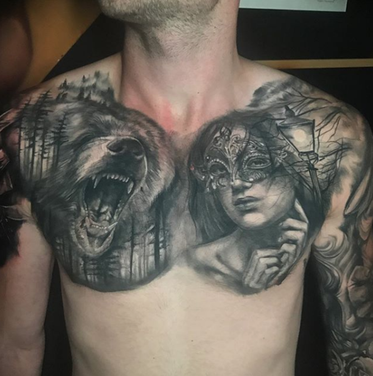 Tattoo, Tätowierer, Tattoo-Idee, Tattoo-Design, Tattoo-Inspiration, Tattoo-Kunst, Tattoo für Männer, Männer-Tattoo, eingefärbt, inkedmag