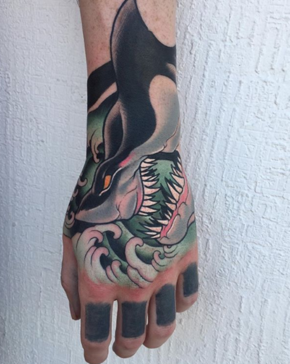 Tattoo, Tätowierer, Tattoo-Idee, Tattoo-Design, Tattoo-Inspiration, Tattoo-Kunst, Tattoo für Männer, Männer-Tattoo, eingefärbt, inkedmag