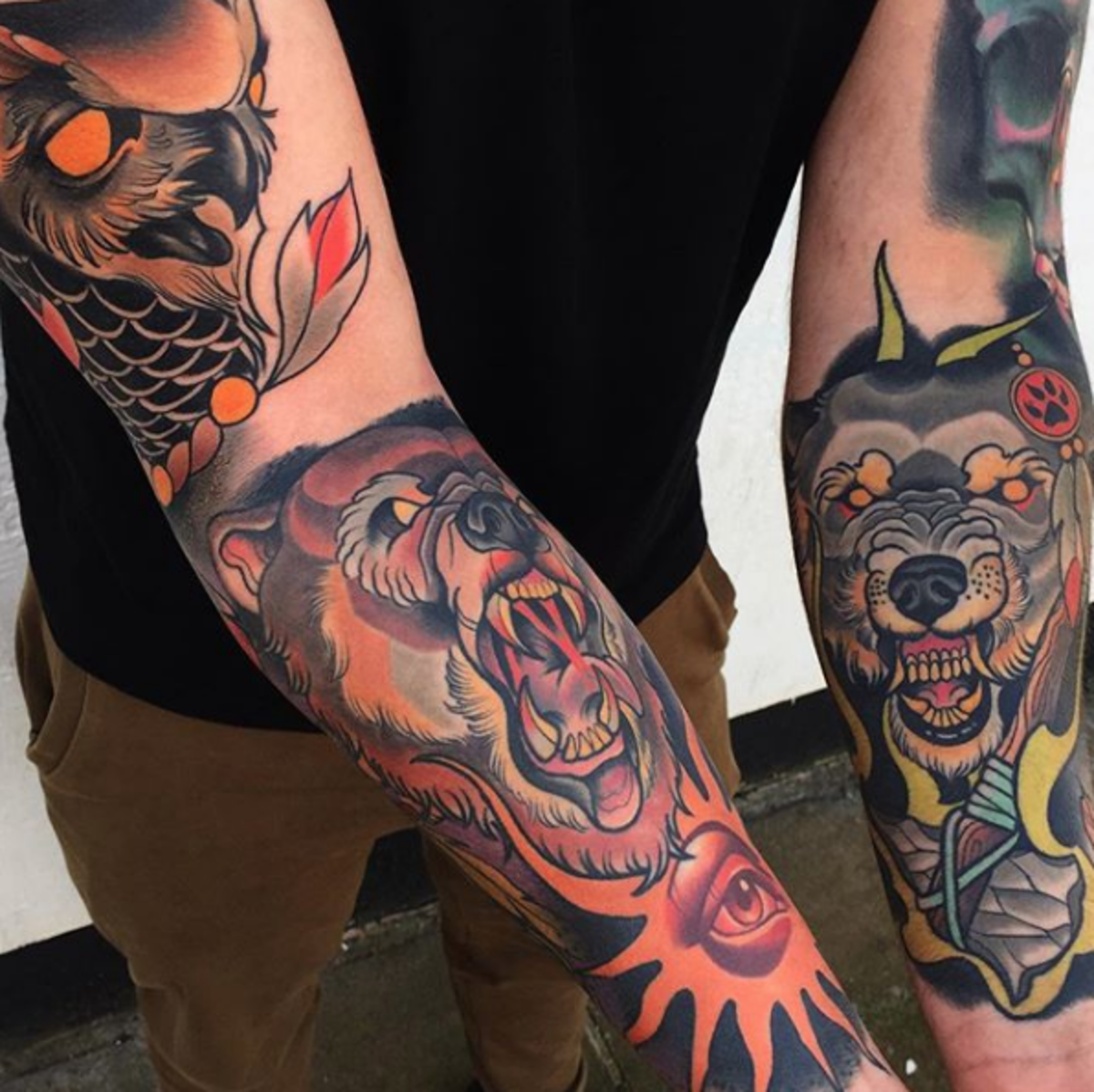 Tattoo, Tätowierer, Tattoo-Idee, Tattoo-Design, Tattoo-Inspiration, Tattoo-Kunst, Tattoo für Männer, Männer-Tattoo, eingefärbt, inkedmag