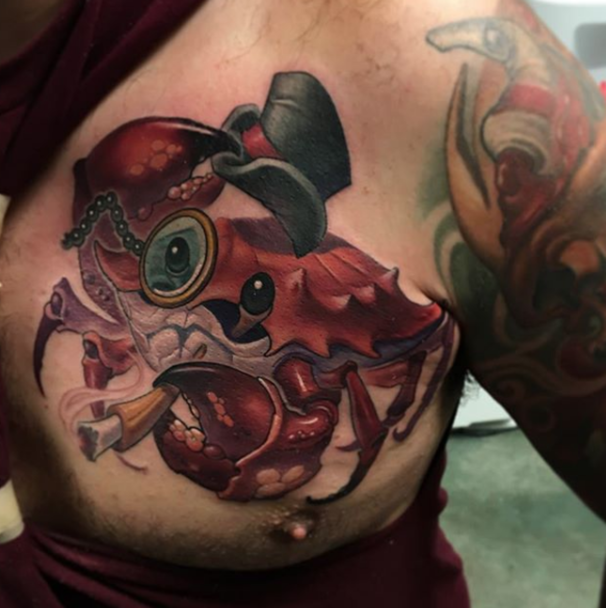 Tattoo, Tätowierer, Tattoo-Idee, Tattoo-Design, Tattoo-Inspiration, Tattoo-Kunst, Tattoo für Männer, Männer-Tattoo, eingefärbt, inkedmag