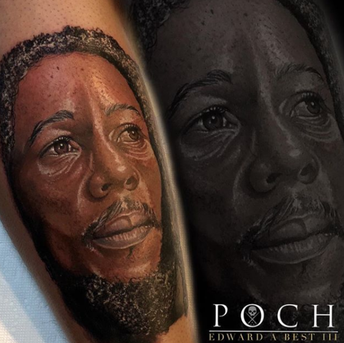 Tattoo, Tätowierer, Tattoo-Idee, Tattoo-Design, Tattoo-Inspiration, Tattoo-Kunst, Tattoo für Männer, Männer-Tattoo, eingefärbt, inkedmag