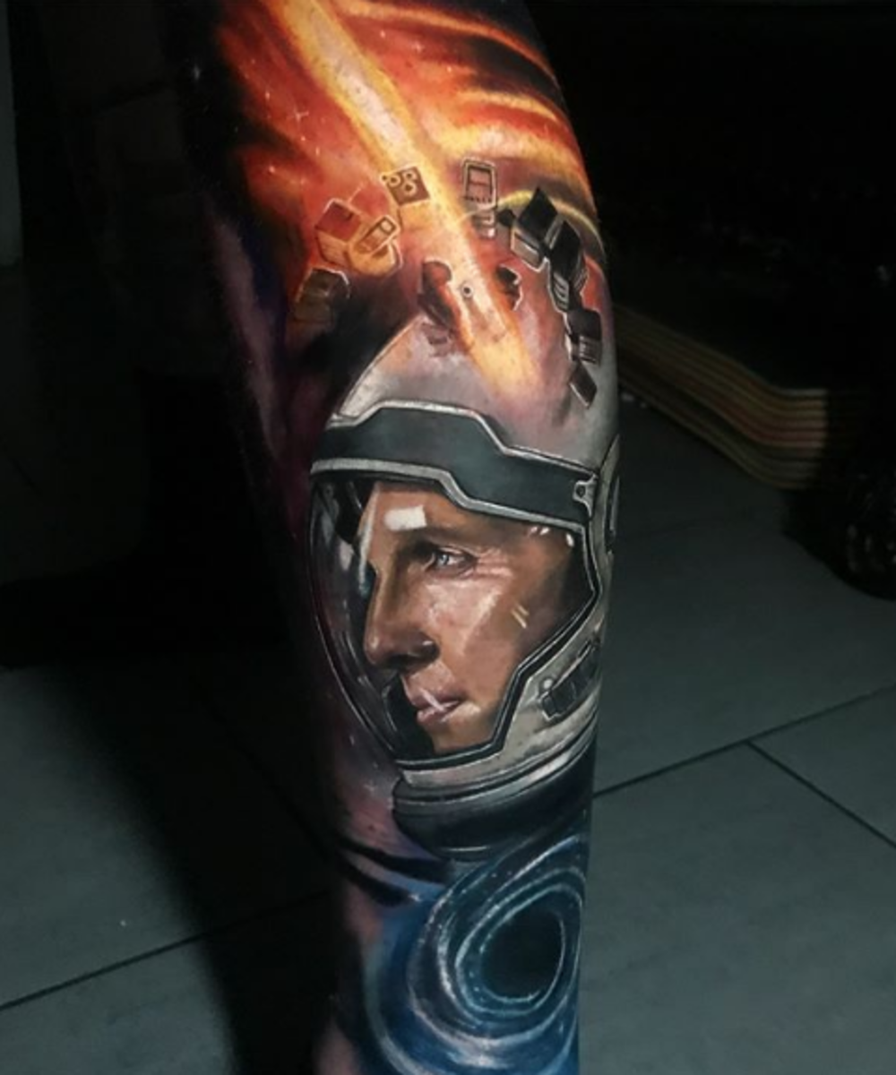 Tattoo, Tätowierer, Tattoo-Idee, Tattoo-Design, Tattoo-Inspiration, Tattoo-Kunst, Tattoo für Männer, Männer-Tattoo, eingefärbt, inkedmag