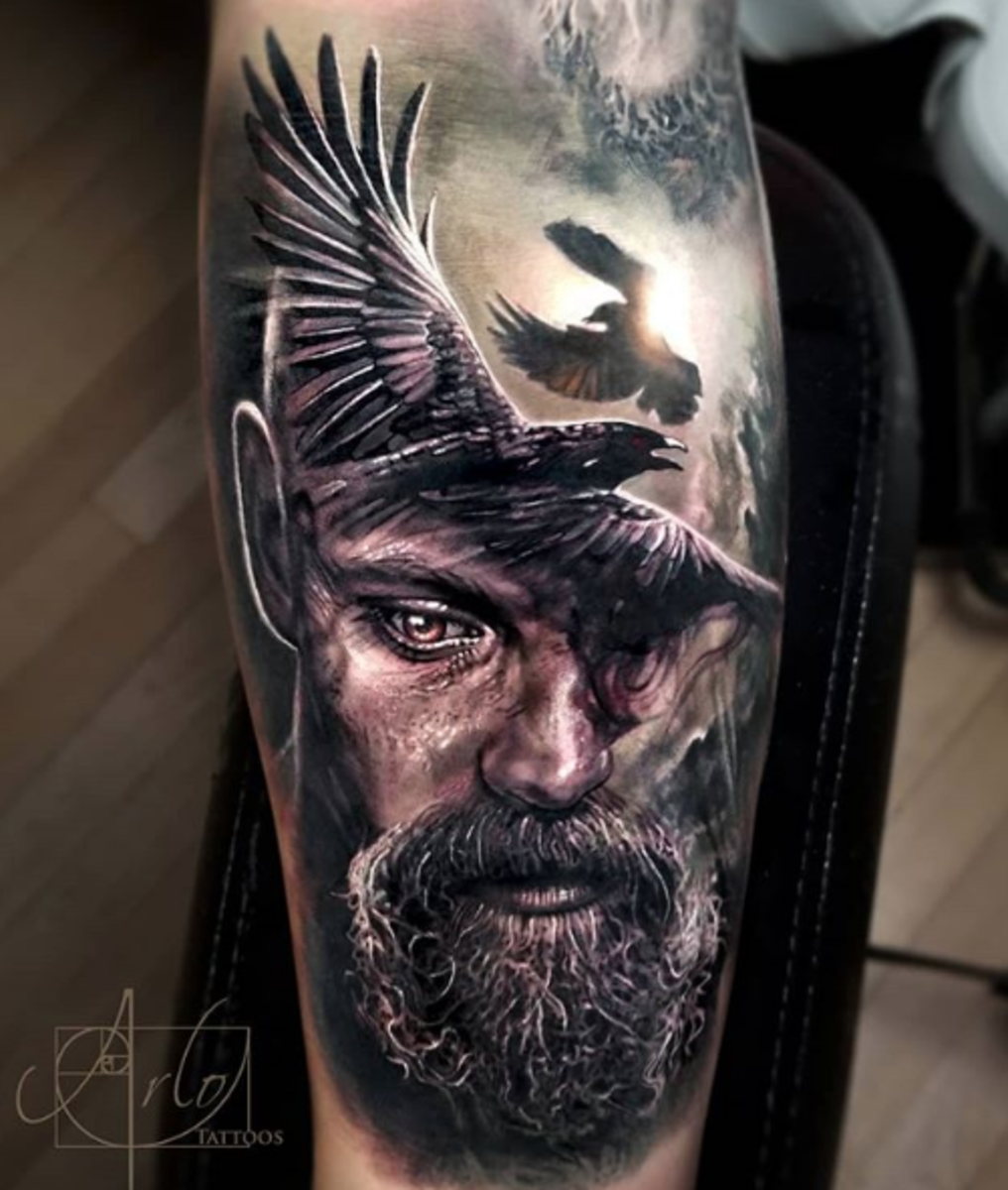 Tattoo, Tätowierer, Tattoo-Idee, Tattoo-Design, Tattoo-Inspiration, Tattoo-Kunst, Tattoo für Männer, Männer-Tattoo, eingefärbt, inkedmag