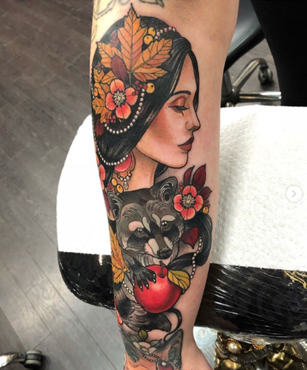 tattoo, tätowierer, tattoo-idee, tattoo-inspiration, tattoo-design, eingefärbt, inkedmag, tattoo für frauen, frauen tattoo