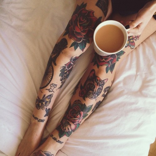101 nejsexičtějších stehenních tetování pro dívky