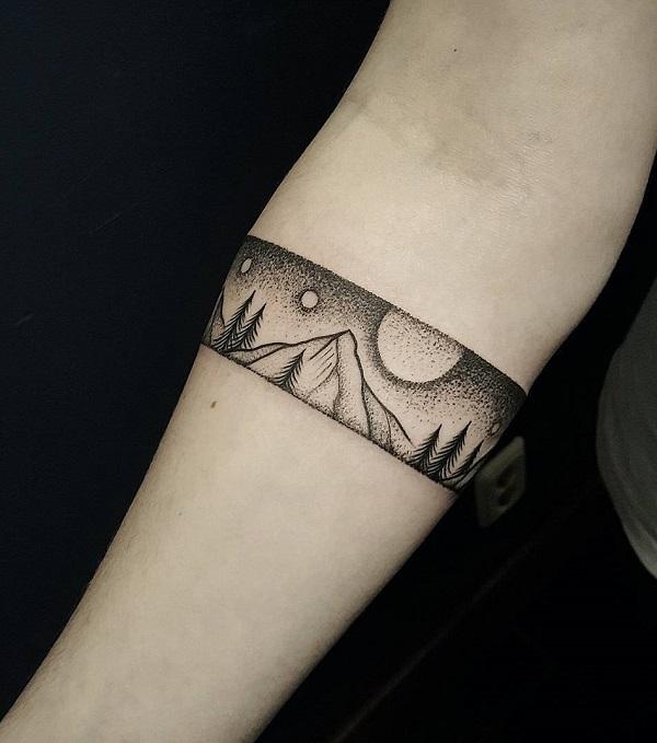 Natur Armband Tattoo