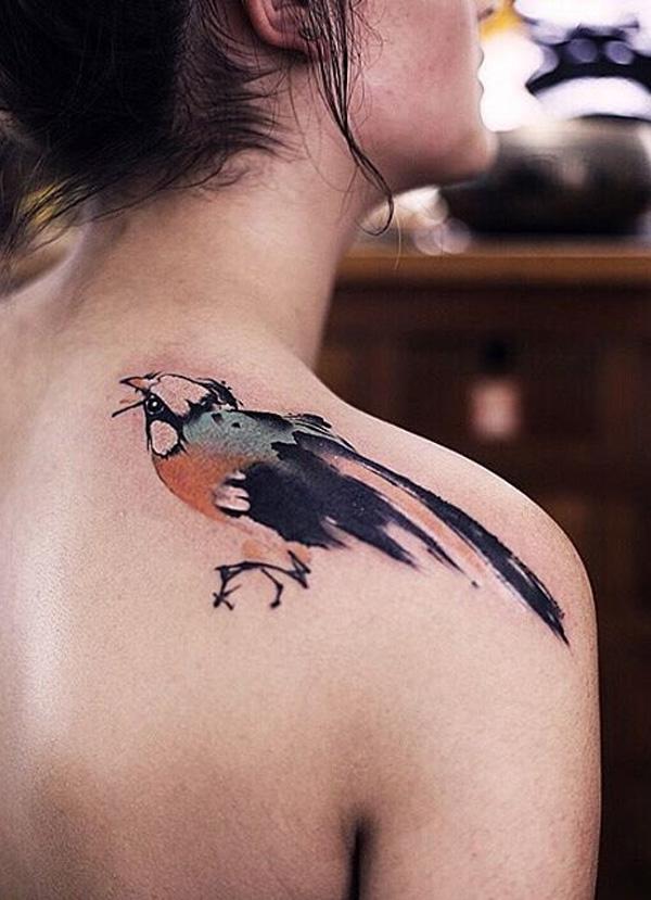 beautiful-watercolor-bird-tattoo-for-girl-106