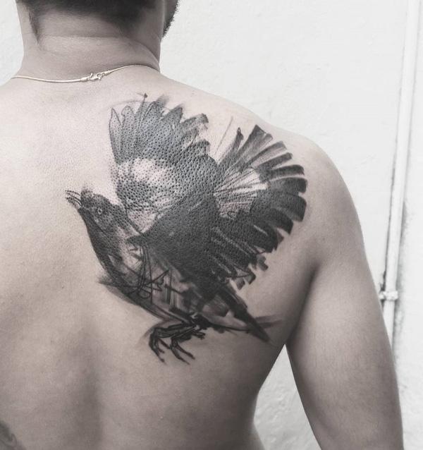 Vogel-Rücken-Tattoo-60