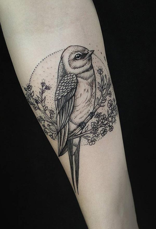 Vrabčí tetování