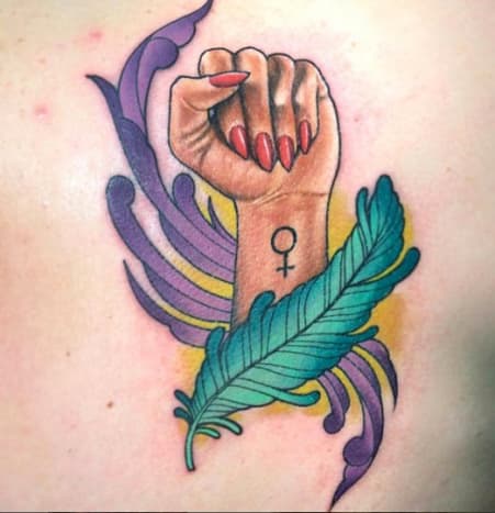 Tetování zápěstí Megan Massacre