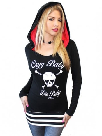 Cryy Baby Hoodie für Damen von Demi Loon