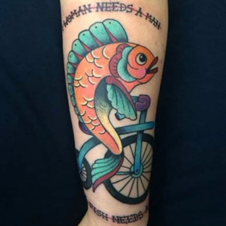 Koi Fisch Magda Stella Tattoo