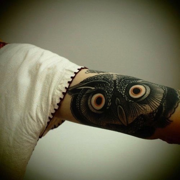 120 tetování sovy, které vás probudí