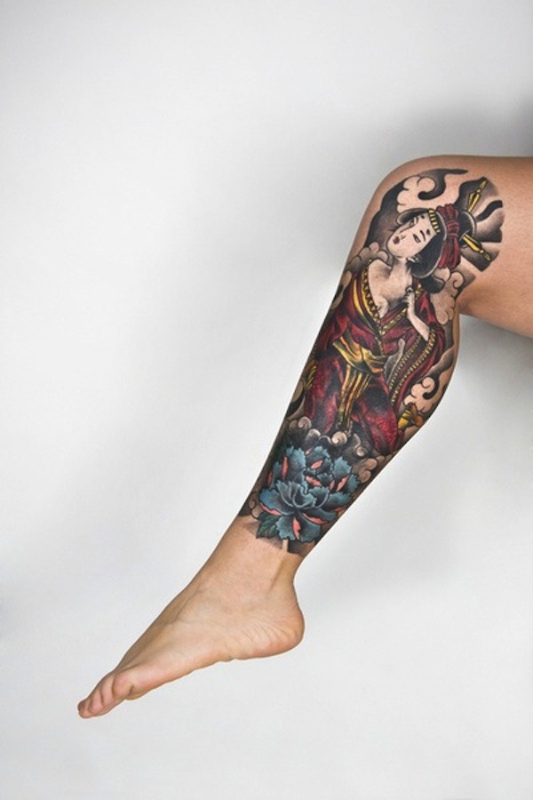 128 beste Geisha-Tattoos