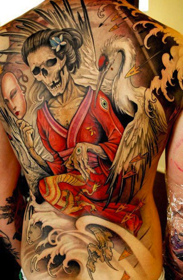 128 beste Geisha-Tattoos