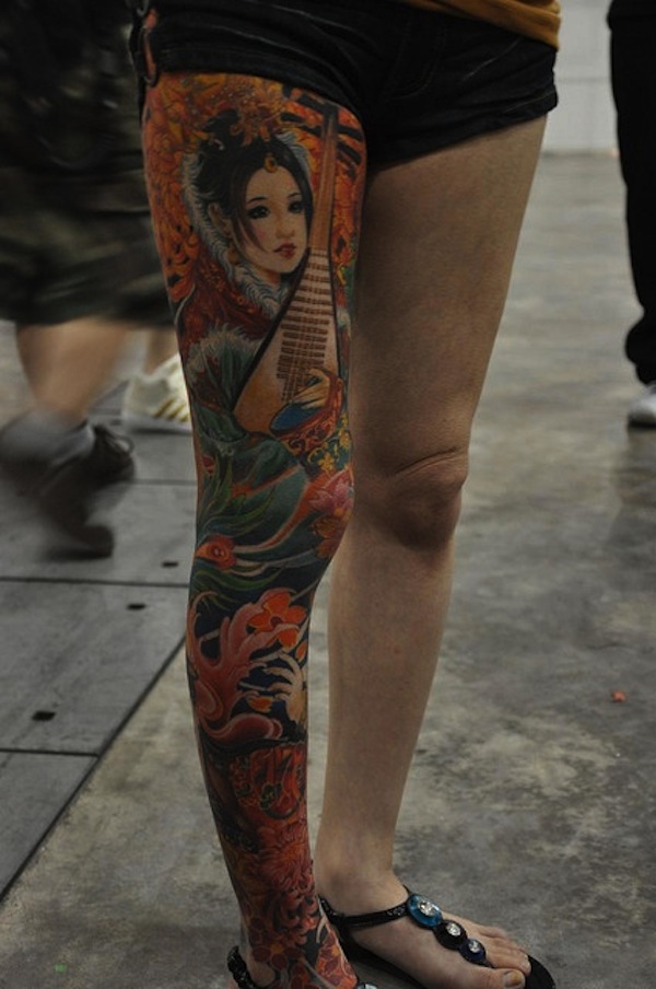 128 beste Geisha-Tattoos