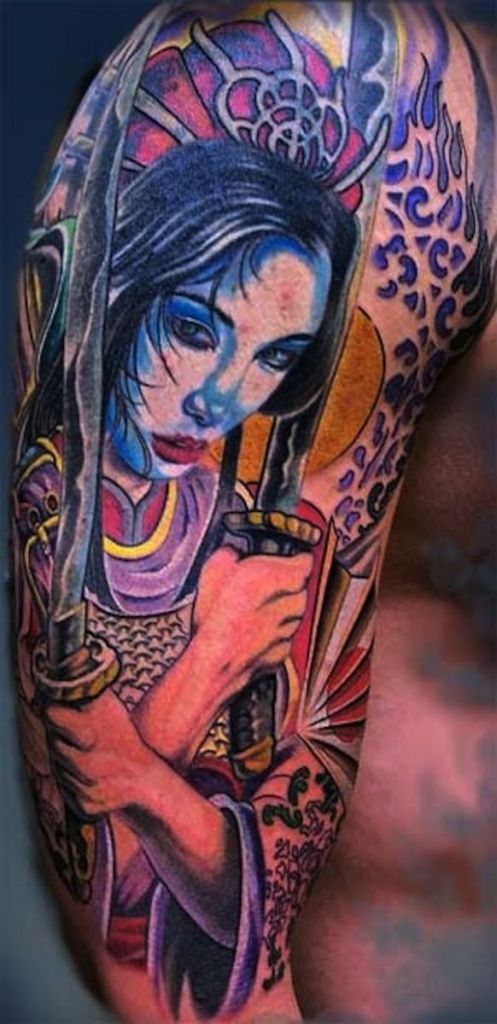 128 beste Geisha-Tattoos