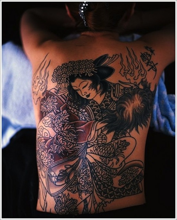 128 beste Geisha-Tattoos