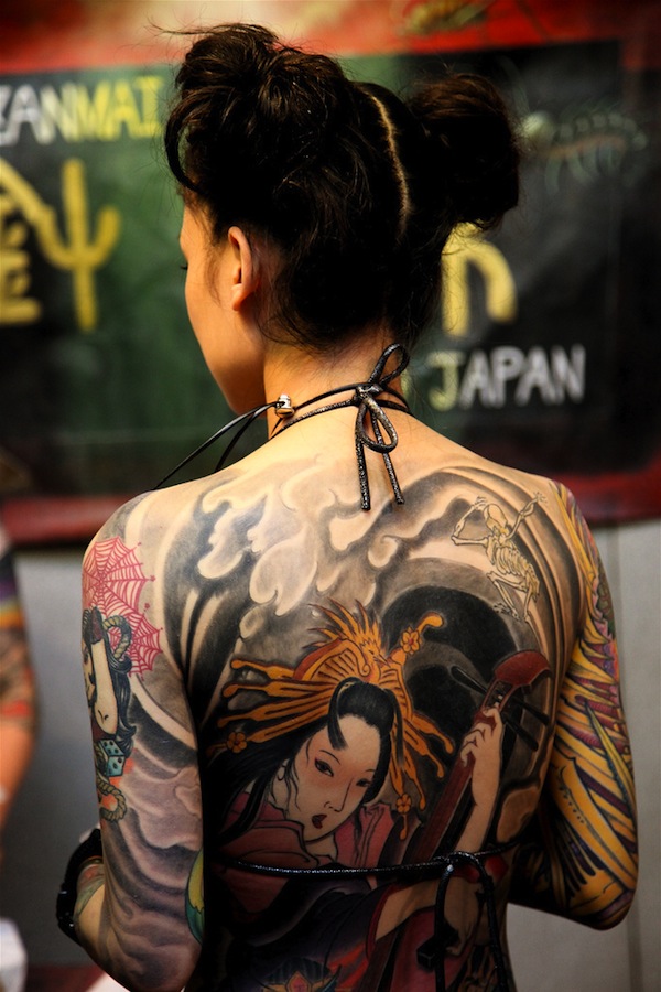 128 beste Geisha-Tattoos