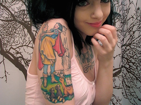 138 erstaunliche Disney Tattoos Fotos