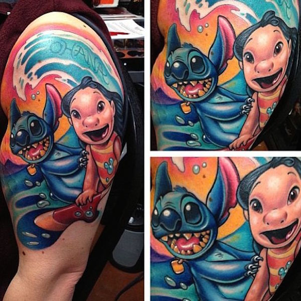 138 erstaunliche Disney Tattoos Fotos