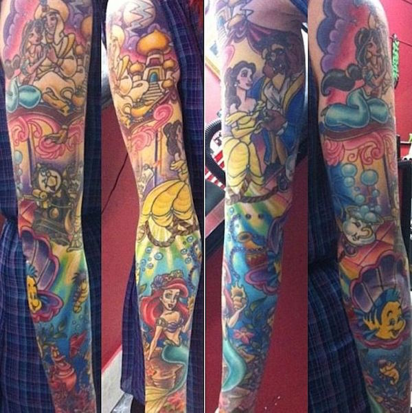 138 erstaunliche Disney Tattoos Fotos