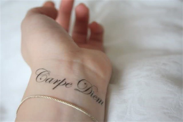 138 Carpe Diem Tattoos