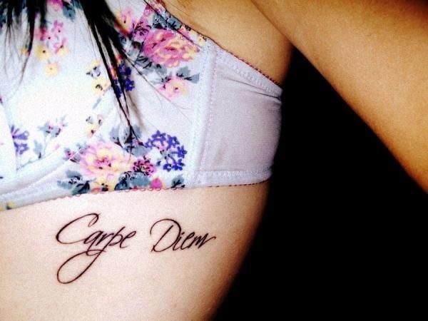 138 Carpe Diem Tattoos