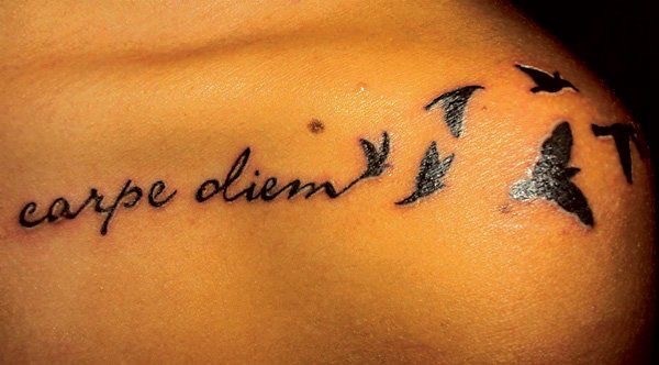 138 Carpe Diem Tattoos