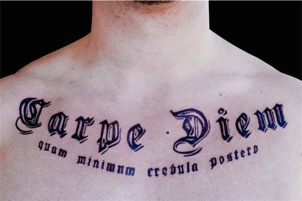 138 Carpe Diem Tattoos