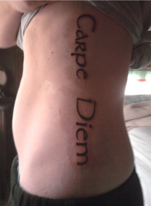 138 Carpe Diem Tattoos