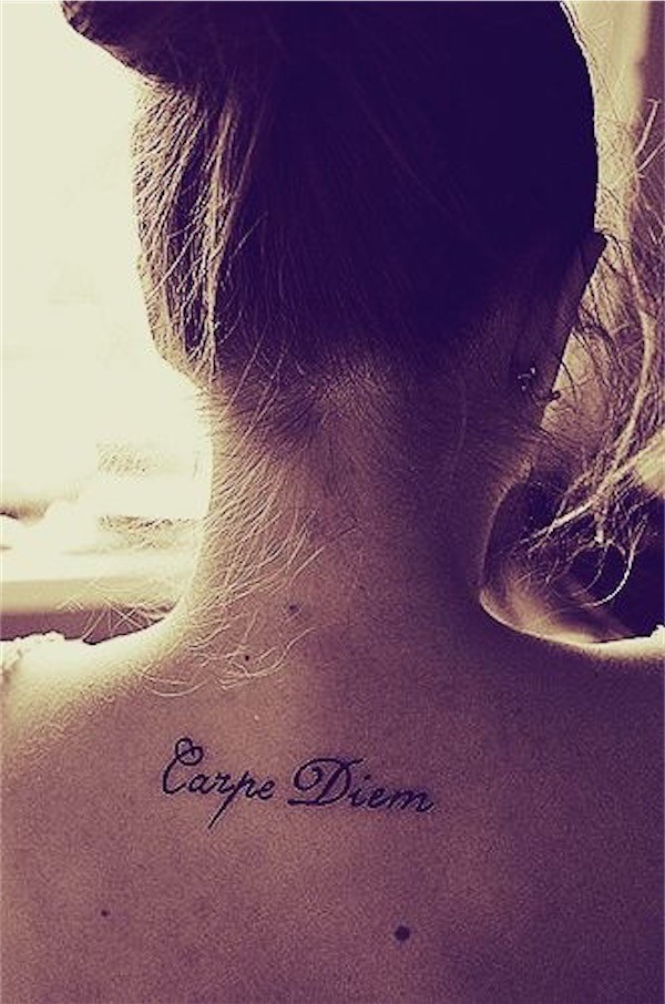 138 Carpe Diem Tattoos