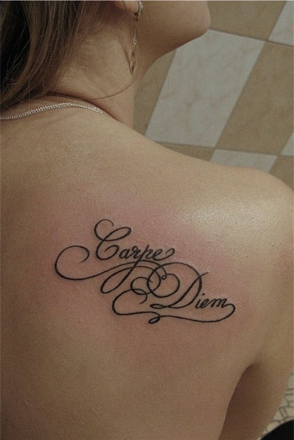 138 Carpe Diem Tattoos