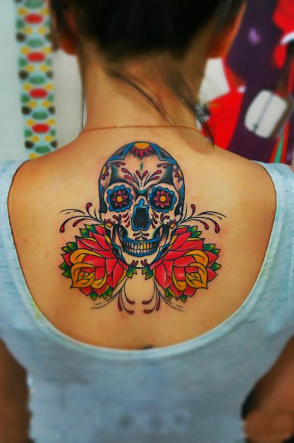 138 coole Zuckerschädel-Tattoos
