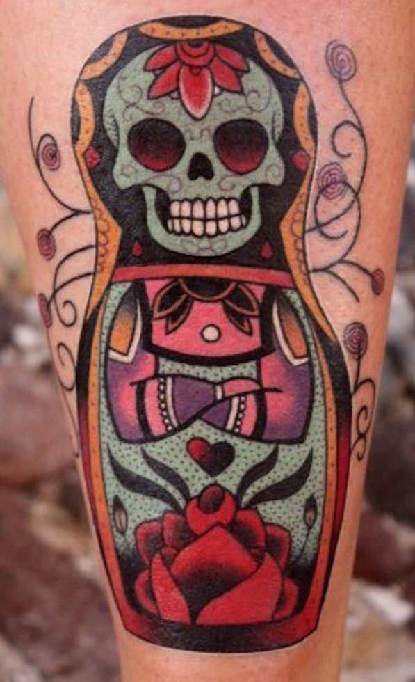 138 coole Zuckerschädel-Tattoos